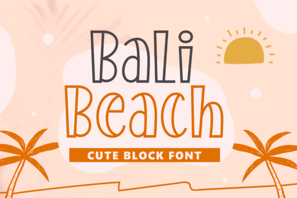 Bali Beach: A Cool, Casual Display Font for Creative Projects