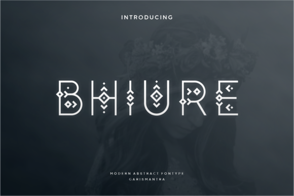 Bhiure: A Minimalist Linear Font for Modern Design