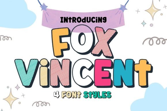 Fox Vincent: A Versatile Font for Bold, Playful Designs