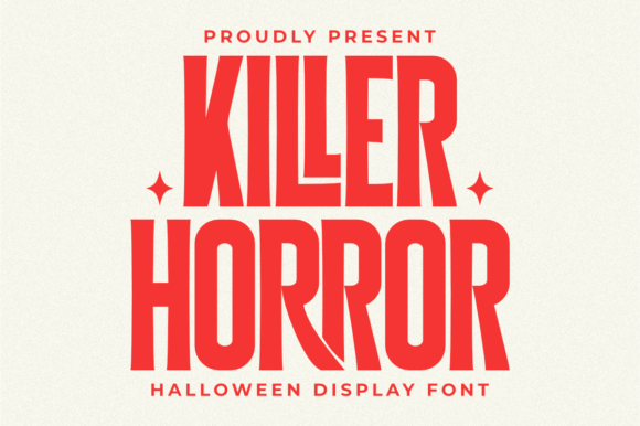 Killer Horror: A Typeface for Bold, Spooky Design