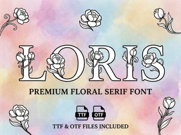 Loris: A Striking Display Typeface for Bold Creators