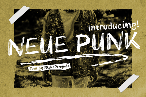 Neue Punk: Urban Brush Font for Edgy Designs