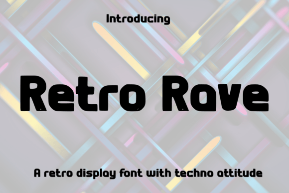 Retro Rave: Your 90s-Inspired Futuristic Display Font