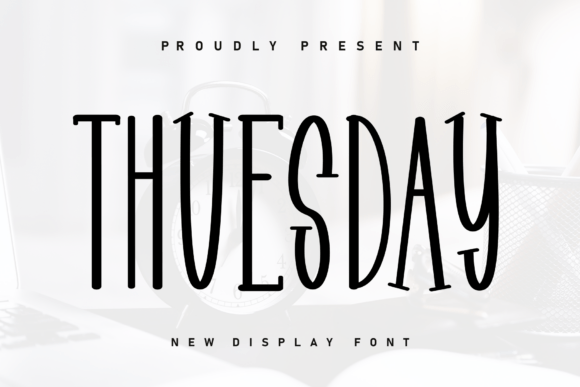 Thuesday: A Display Font Blending Professionalism with Warmth