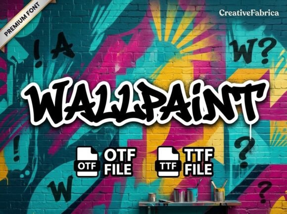 Wallpaint: The Bold Graffiti Display Font for Streetwise Design